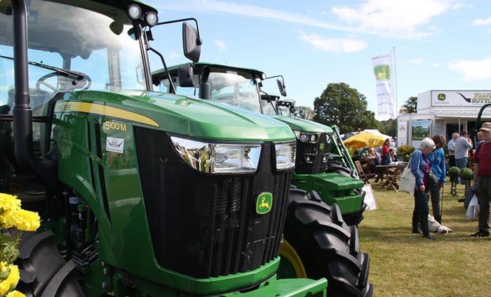 Farm Machinery at Usk Show